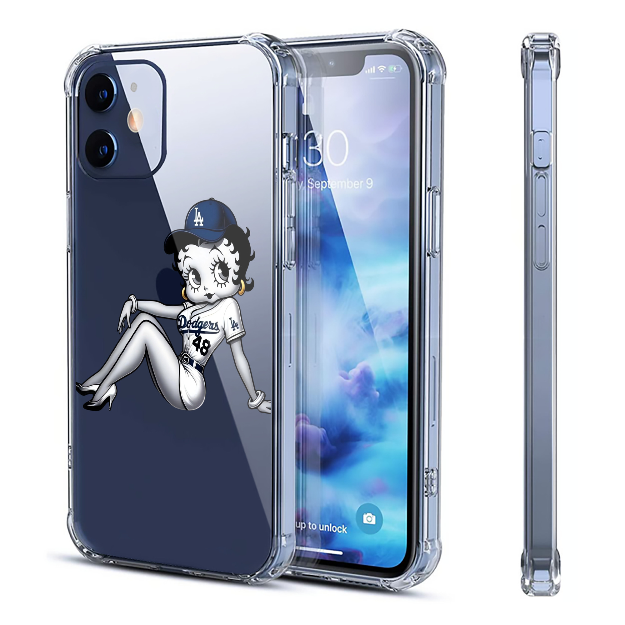  Clear IPhone 12 Case – Soft TPU With UV Print – Enhanced Drop Protection, Precise Fit, Anti-Fingerprint, Customizable Design, Scratch-Resistant, Yellow-Resistant